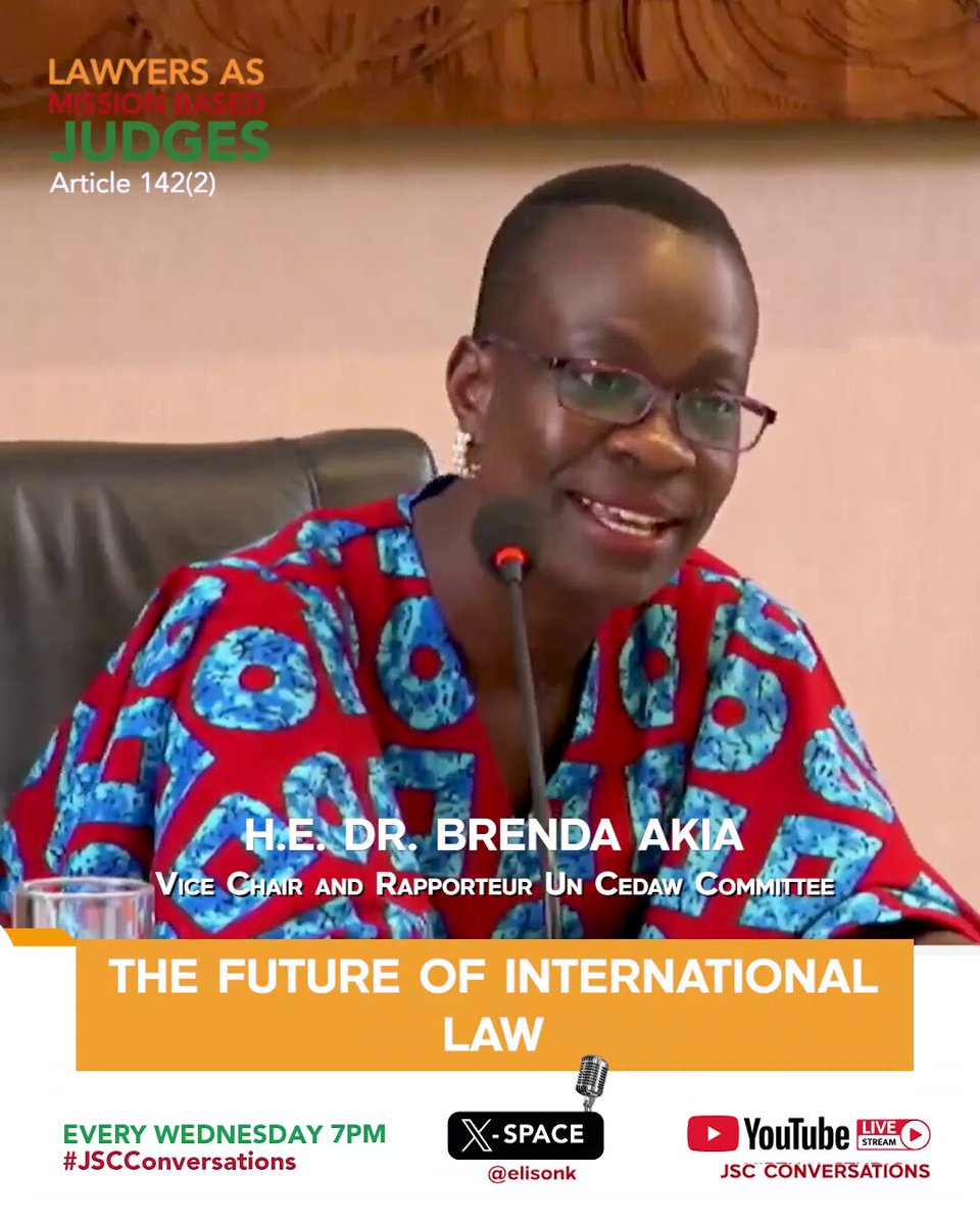 Thank you JSC Conversations for the opportunity to speak about the hard work Uganda gov’t Ministry of Foreign Affairs - Uganda 🇺🇬 Vincent Bagiire Adonia Ayebare Ambassador Rebecca Amuge Otengo Embassy and Permanent Mission of Uganda geneva Ministry of Gender, Labour and Social Development put in to ensure Ugandan &amp; African candidates win elections in multilateral systems.