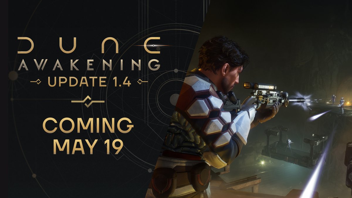 New locations, missions, and DLC are coming to you May 19th! Explore The Wind Pass, The Old Quarry Testing Station, and The Water Wars DLC in the 1.4 update. 📖: