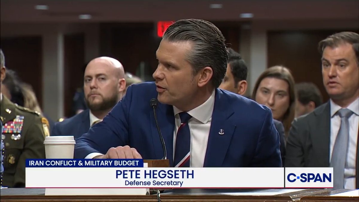 .Senator Mark Kelly presses Secretary Hegseth on "no quarter" policy: "Do you stand by that statement?" Hegseth: "We have untied the hands of our warfighters. We fight to win, and we follow the law."