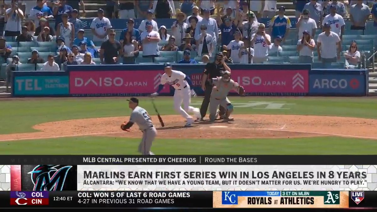 The Miami Marlins wrapped up a series win at Dodger Stadium in thrilling fashion yesterday! #MLBCentral discusses Miami's ballclub and what makes them an interesting team to watch.