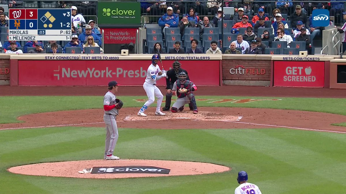 THE MJ MELENDEZ SHOW! A three-run shot ties the game!