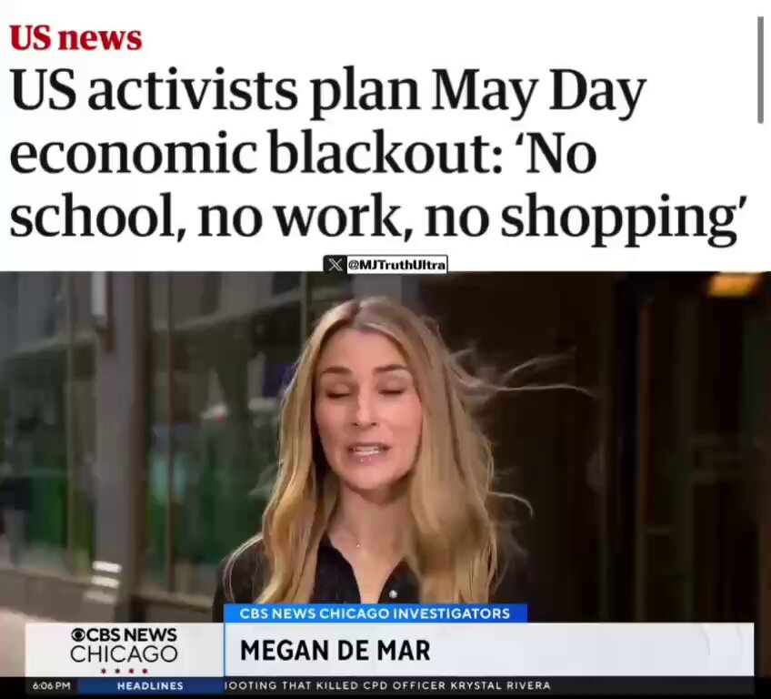 They are insane…! 🚨 Not only Teachers will be skipping school for the “May Day” Protest Tomorrow— now the Chicago Public School System is literally organizing Field Trips for Students to go protest President Trump Parents need to realize these schools are indoctrinating their children to become political activists.. this is so wrong… LEAVE THE CHILDREN ALONE!