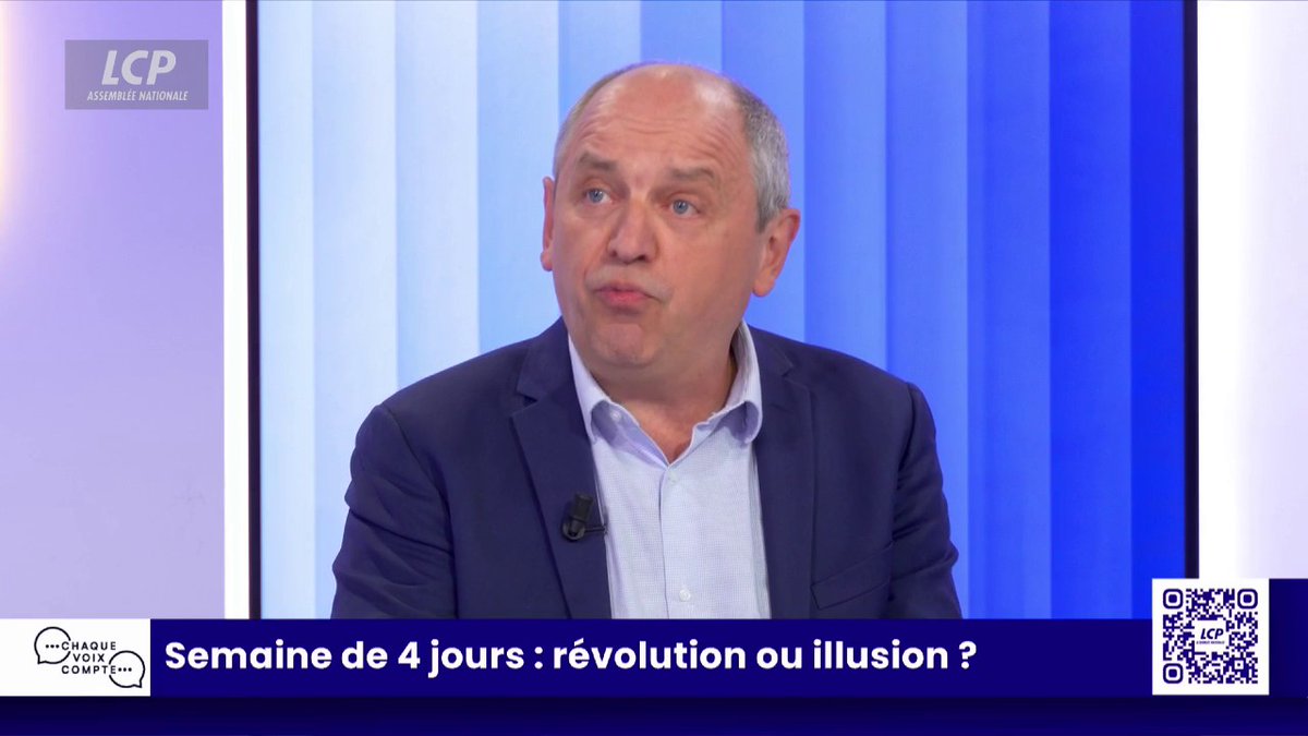 Semaine de quatre jours : "Toutes les entreprises qui l’ont mis en place disent que l’absentéisme disparaît (...) la vraie semaine de quatre jours, c'est en trente-deux heures", assure Pierre Larrouturou, économiste. #ChaqueVoix