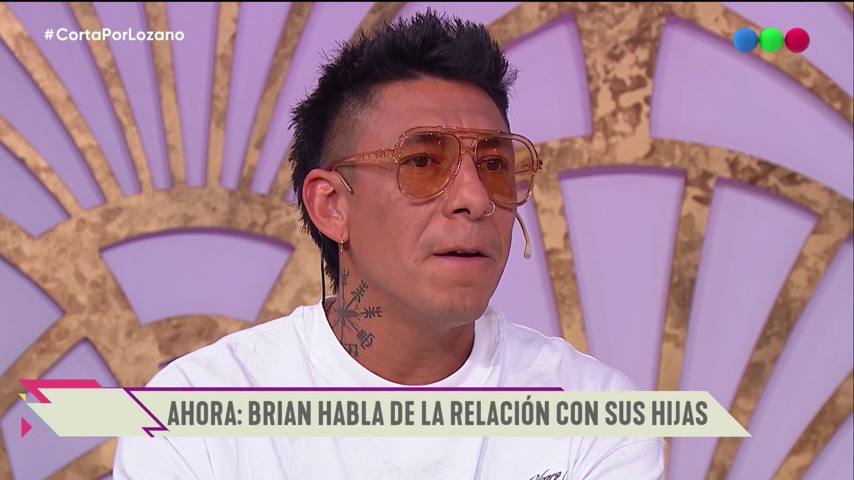 🗣️ Brian habla de la relación que tiene con sus hijas #CortáPorLozano ahora por Telefe con VL 💚 🏳️‍🌈 🇦🇷