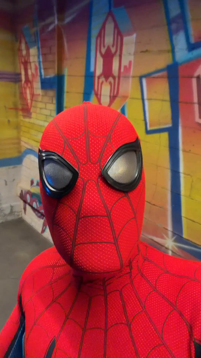 POV: You’re the friendly neighborhood hero. 🕷️✨ And today? You’re meeting some truly AMAZING Make-A-Wish America kids. #DisneyWishes #DisneyWeekOfWishes