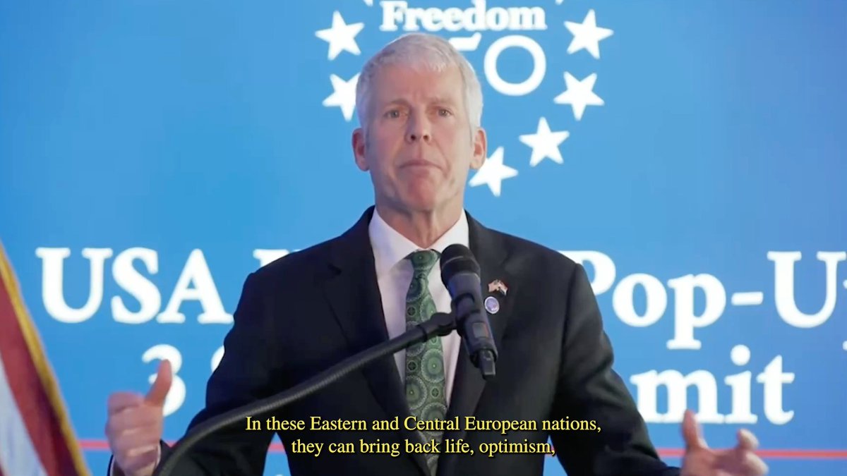 .Secretary Chris Wright on the $50 billion data center American investment in Croatia: “That's the greatest investment in Croatian history. That's just one deal. Many multi-billion dollar deals were signed in the last few days."