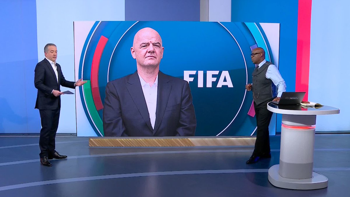 "My personal opinion is those words are trite, facile and condescending" Kaveh Solhekol on FIFA president Gianni Infantino's comments about Iran's participation at the upcoming World Cup.