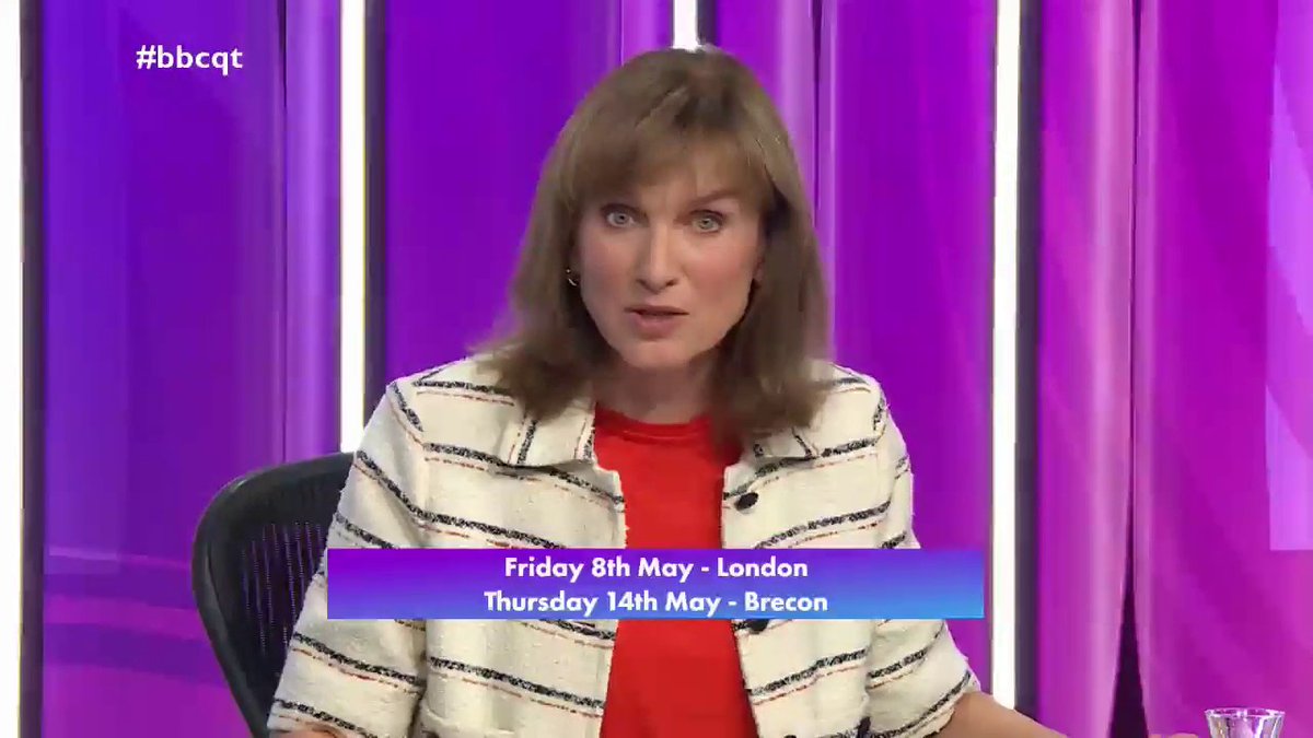 Thank you for joining us tonight for Question Time We’re also on BBC One after the news Next week, we’ll be back on Friday 8th May with a LIVE Election Special Apply now: