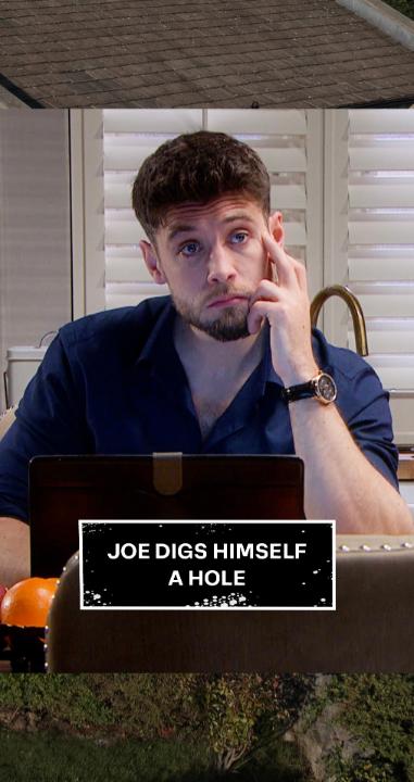 Couldn't be digging yourself a bigger hole there, Joe... #Emmerdale