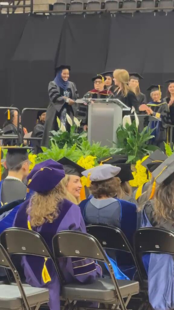 Today I did the thing, it Dr. Hussein now 🥲🥰🤗