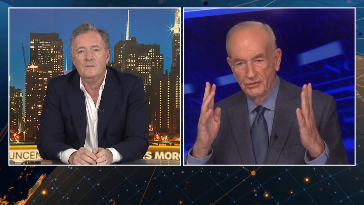 "I wasn't one of these guys biting the carpet under the table... There was no way to stop it!" Bill O'Reilly says the shooter at the White House Correspondents' Dinner "could never" have gotten to Trump. Watch more 👇 📺 Piers Morgan | Bill O'Reilly