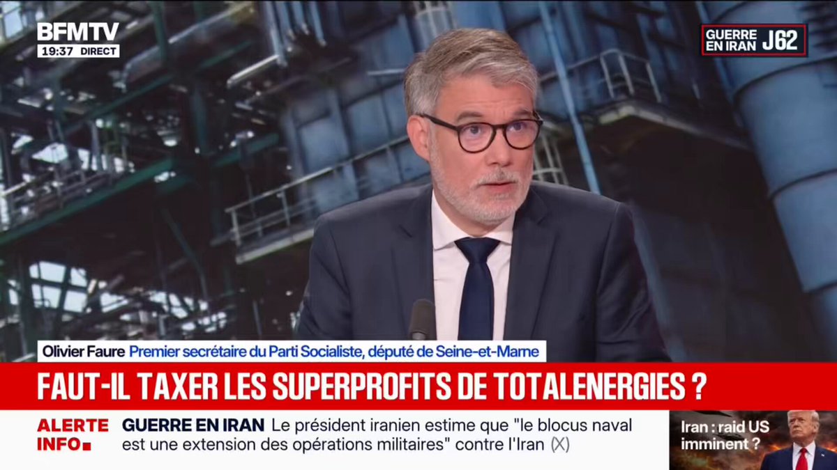 Il existe des profils liés à des innovations, à une forme de génie qui produit des choses nouvelles. Là, Total est juste capable de vendre davantage et plus cher à un moment où il y a une guerre mondiale et illégale. On ne voit pas quelle serait la justification pour considérer que ces bénéfices seraient normaux.