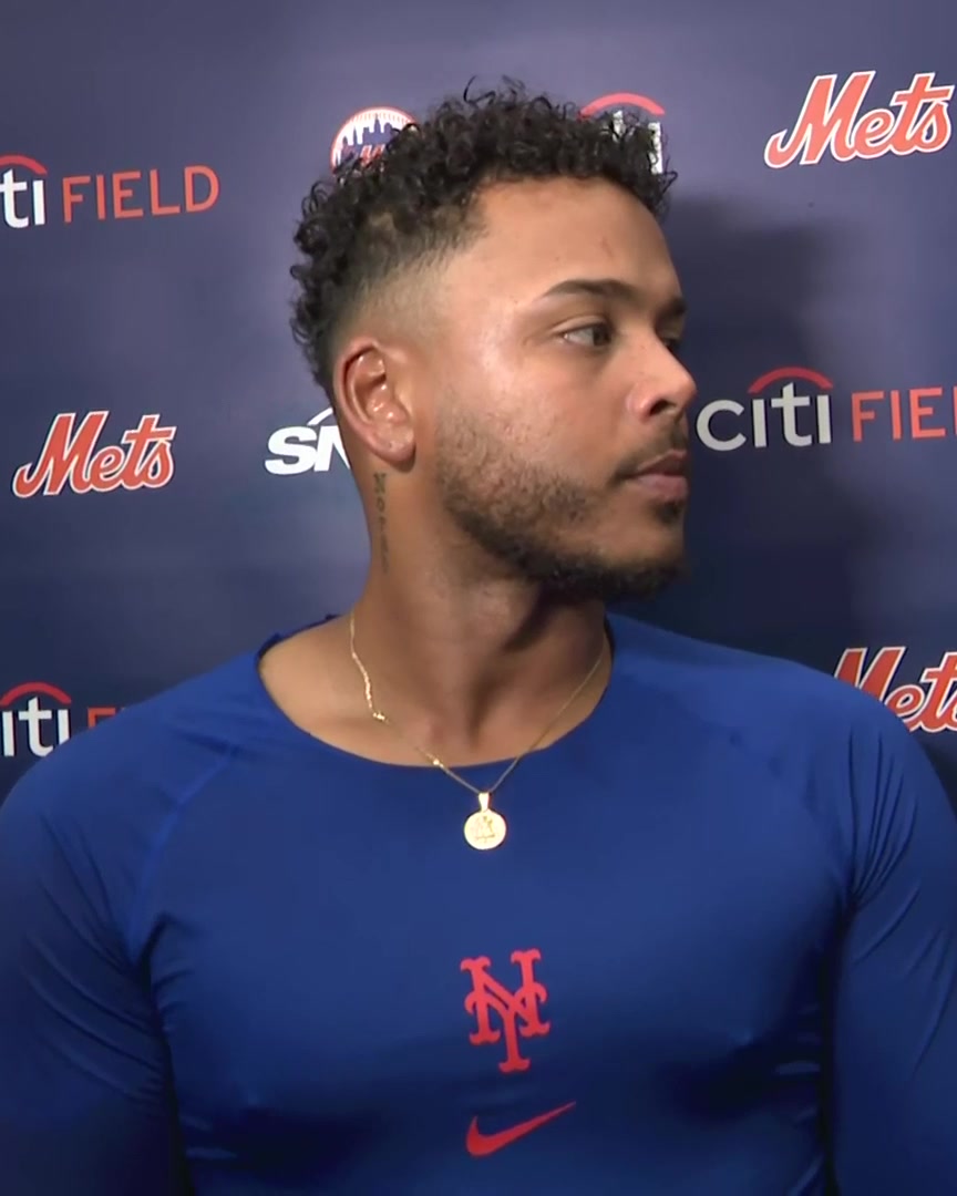 "There's a lot of games left to win, we just have to keep focusing and keep going" Freddy Peralta on what it's going to take for the Mets to get out of their funk: