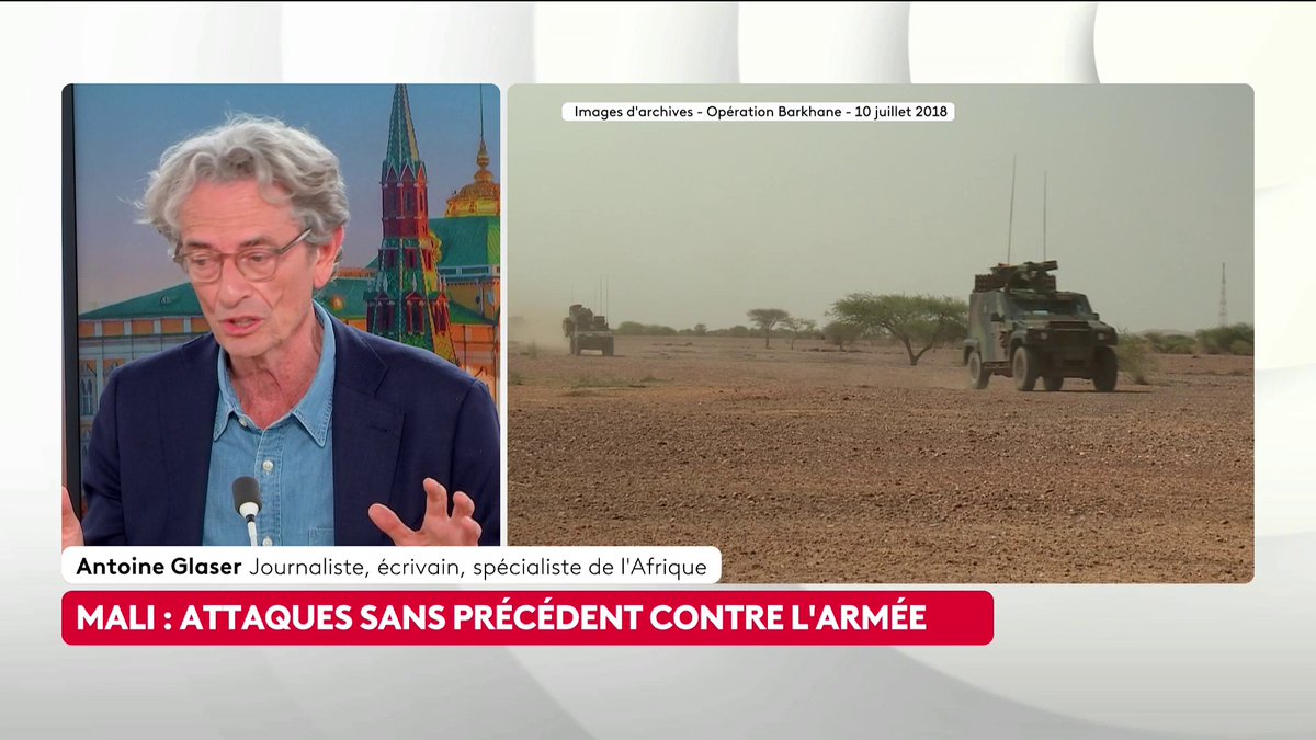 🔴 🗣️ Mali : "Pendant un certain temps, en particulier après [les opérations] serval et barkhane, la France s'est trouvé un peu hors sol", raconte le journaliste spécialiste de l'Afrique Glaser Antoine. Alban Mikoczy #SurLeTerrain #Canal16