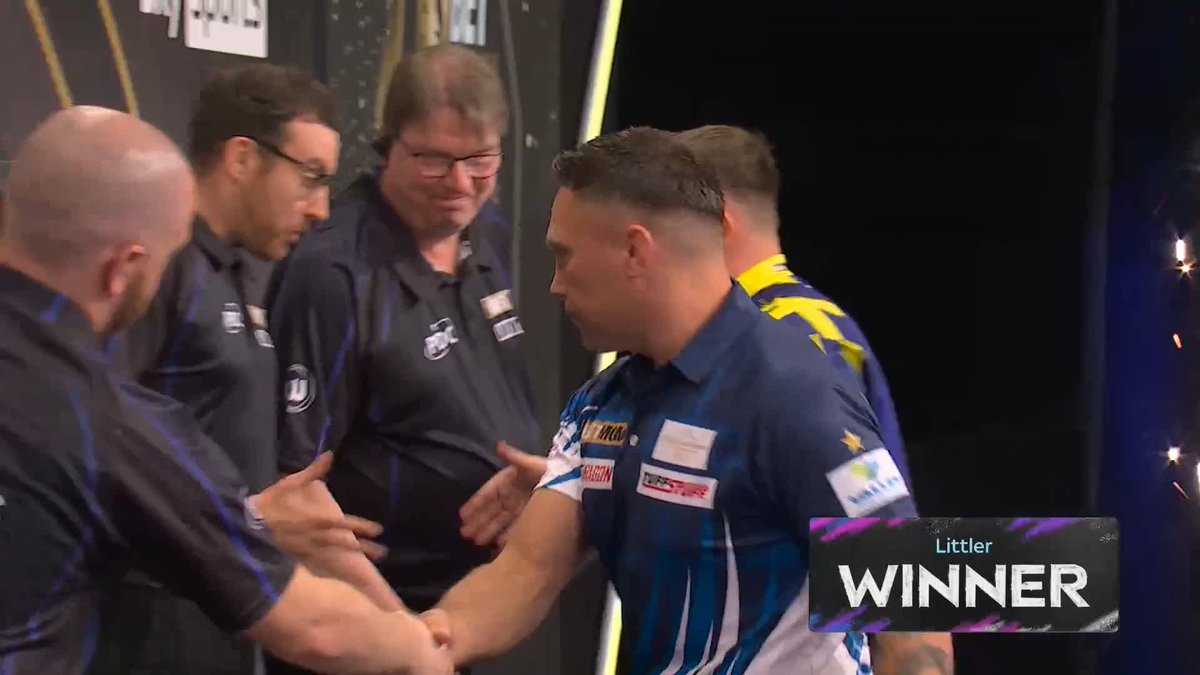 LITTLER INTO THE FINAL! Luke Littler is through to his sixth final of this Premier League campaign, as The Nuke dispatches of Gerwyn Price 6-1! 📲 #PLDarts | SF