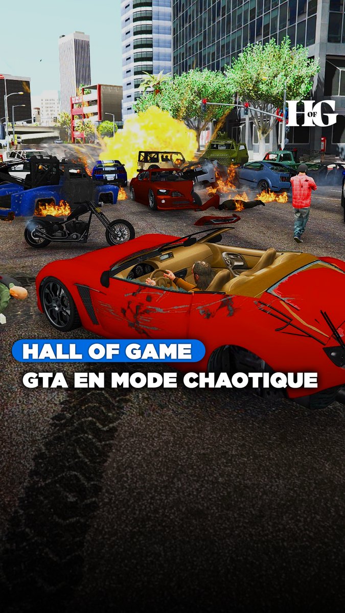 Rendre sa partie de GTA chaotique, c'est possible. 👇