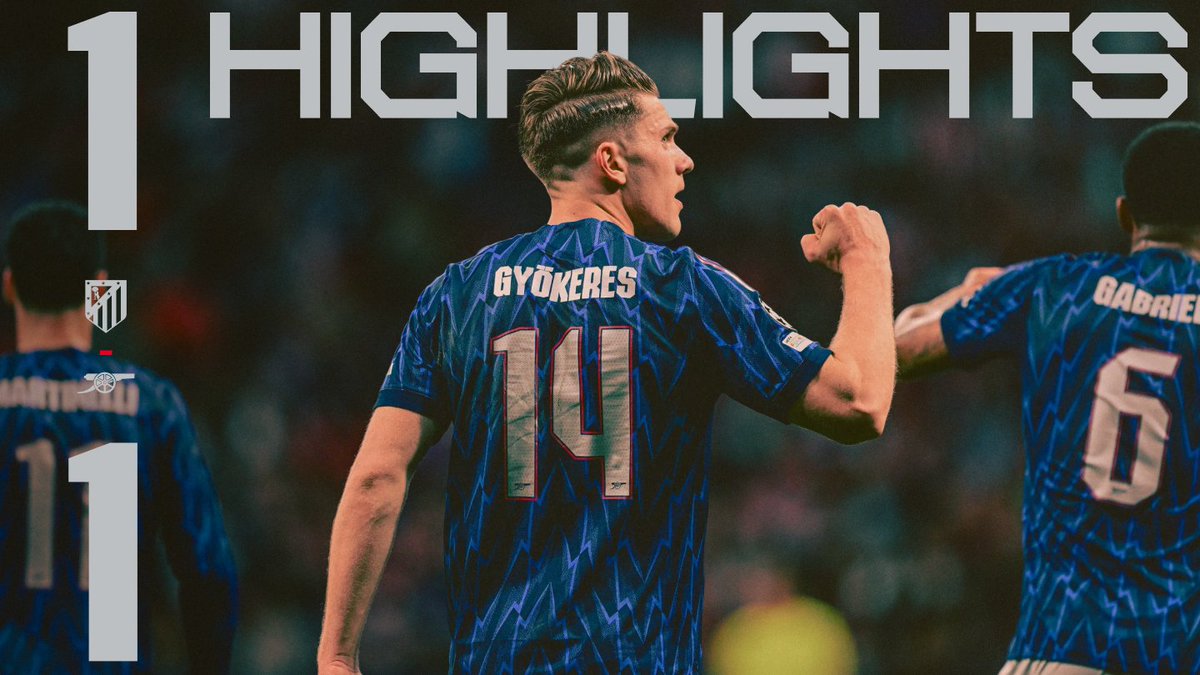 A performance full of character 💪 Watch highlights from our first-leg draw with Atletico de Madrid 📺