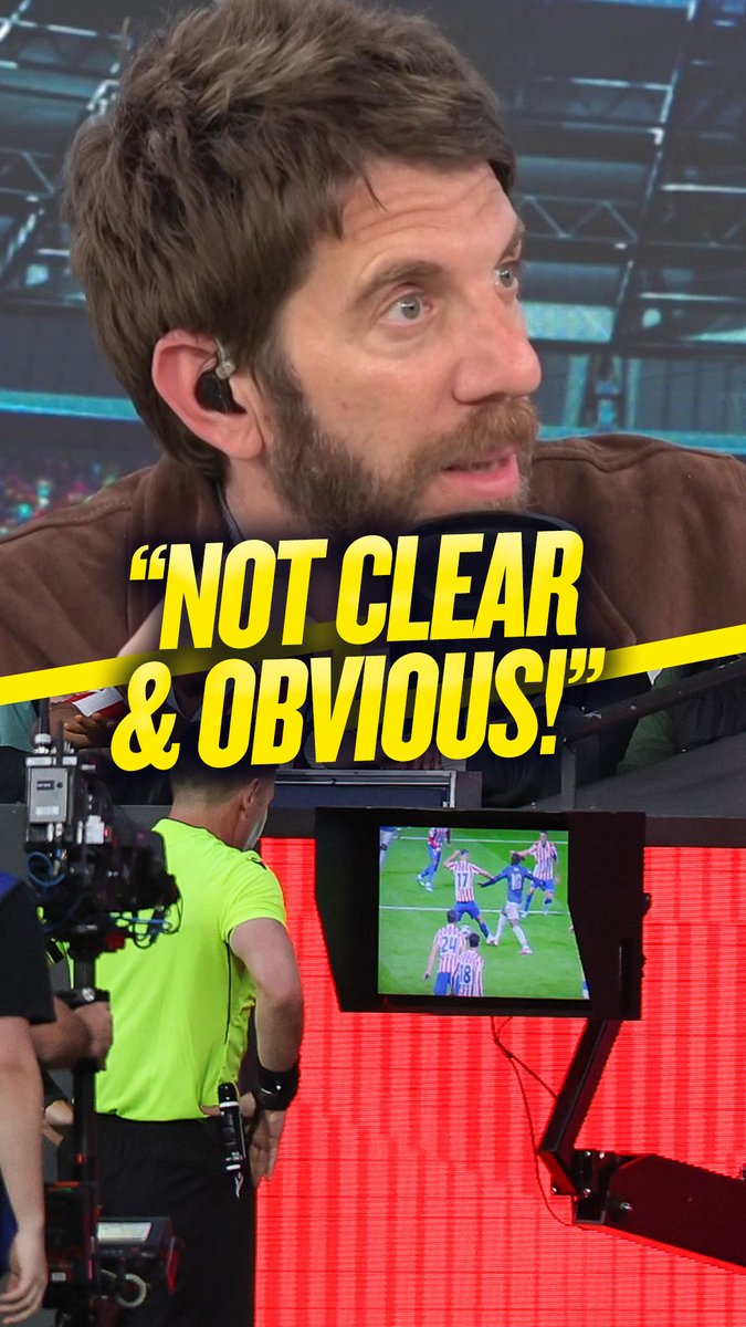 ❌ "Having watched it back, I think it wasn't a penalty." 📺 "But if I had to watch it back 10 games, it underlines that it's not clear &amp; obvious." Andy Goldstein says VAR was wrong to overrule Arsenal's 2nd penalty as it wasn't a clear &amp; obvious mistake