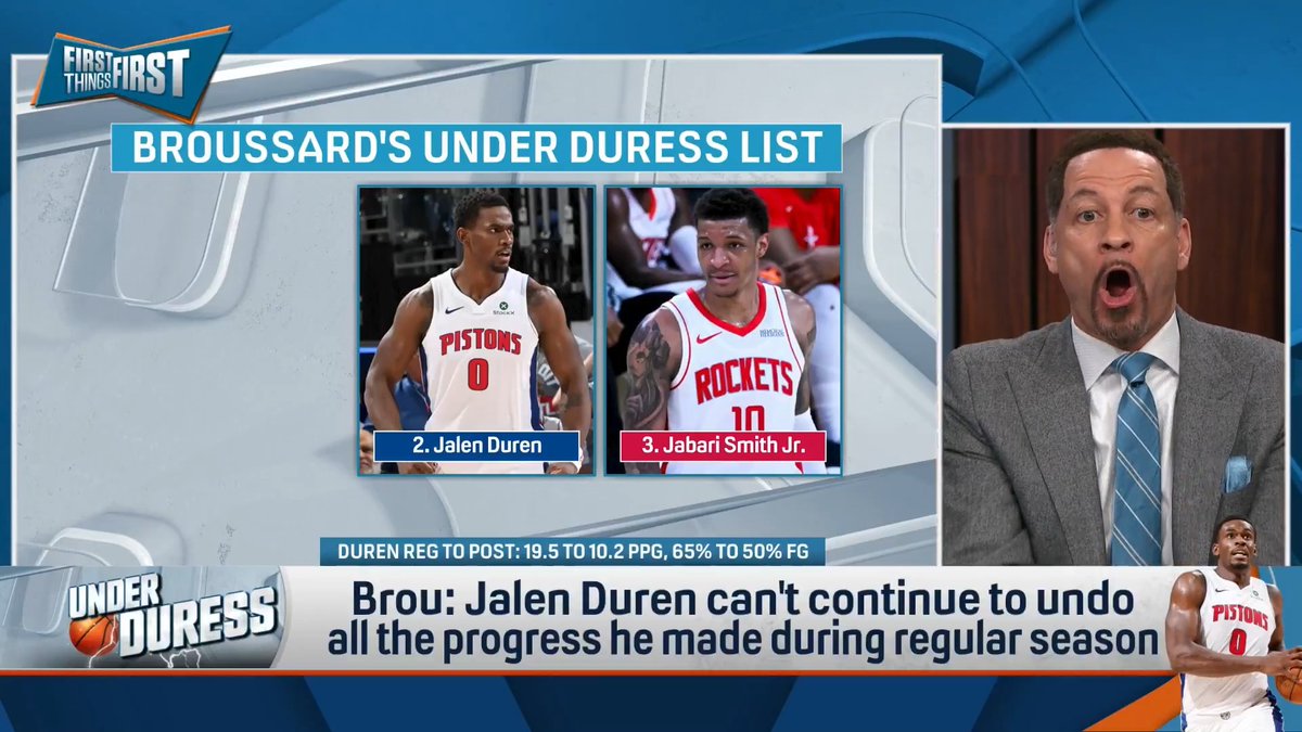 “At 41, LeBron, I am of the view that… there’s nothing you can do that can negatively impact your legacy… You can only enhance it to a degree. HOWEVER, you don’t want this on your resume.” Chris Broussard gives LBJ some motivation to get the Lakers past the Rockets: