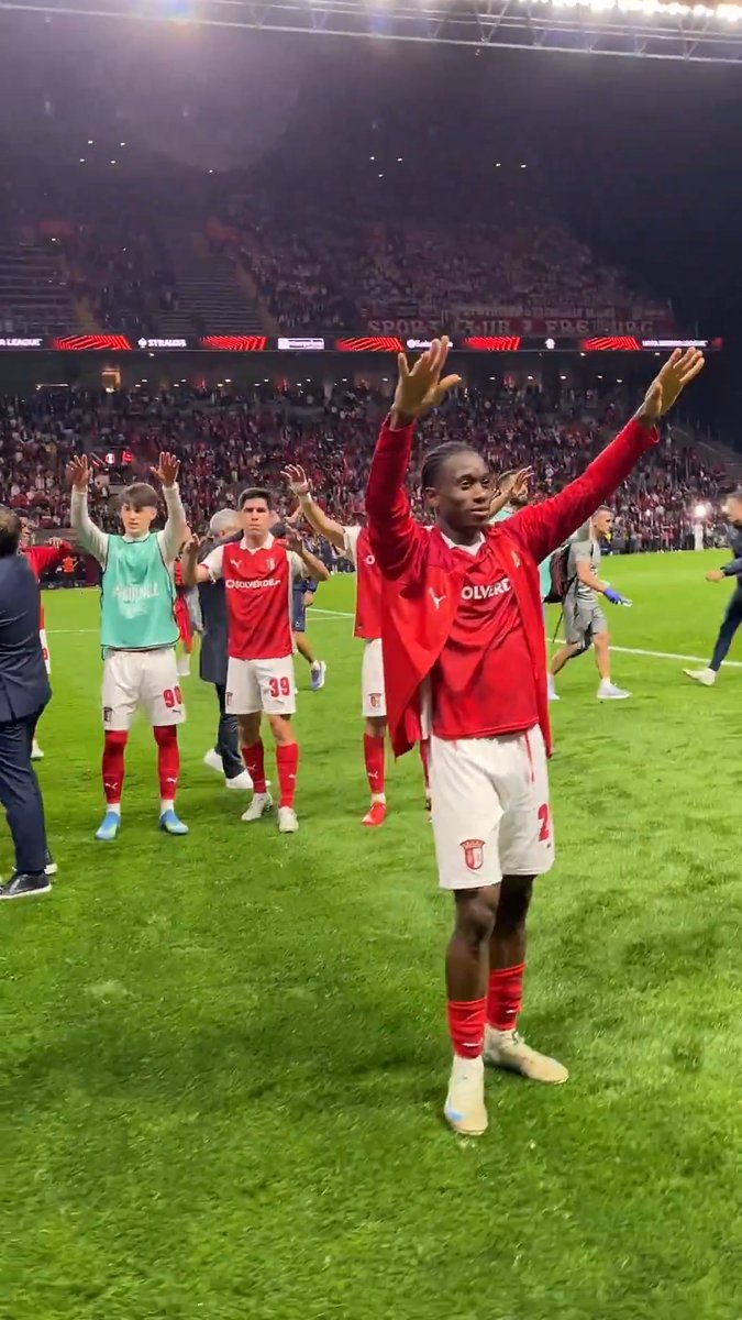 Mario Dorgeles 🙌 Braga's hero ❤️ #UEL | SC Braga