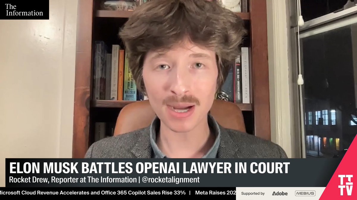 Elon Musk was “clueless” under cross-examination by OpenAI’s lawyers when asked about AI safety. 🚀 Rocket Is Courtside explains: "When OpenAI's lawyer asked Musk some very basic questions about the industry's best practices around AI safety, Musk was clueless.” “He was asked about safety cards or system cards... And he didn't know what that even was."