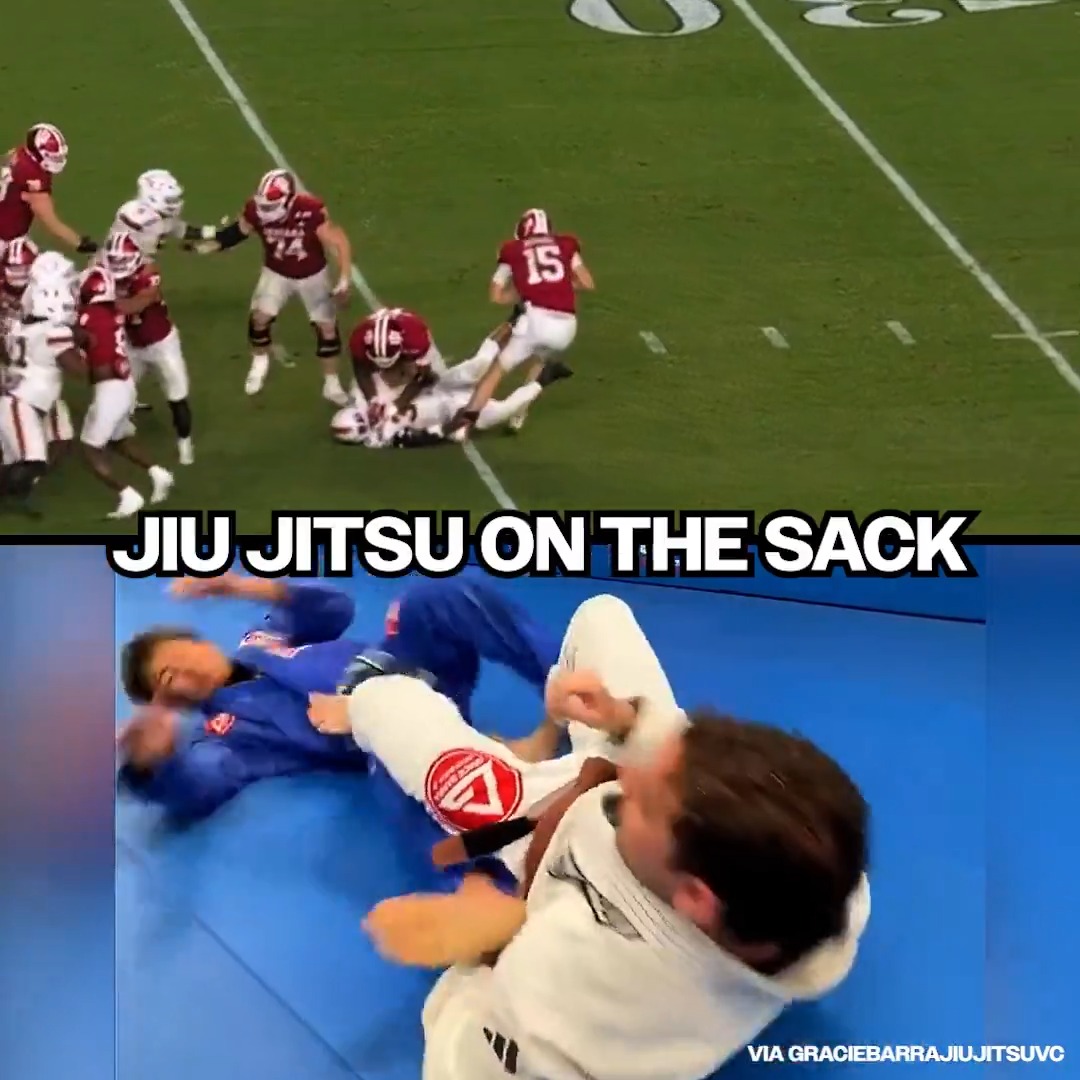 how did he pull off a tripod sweep ???