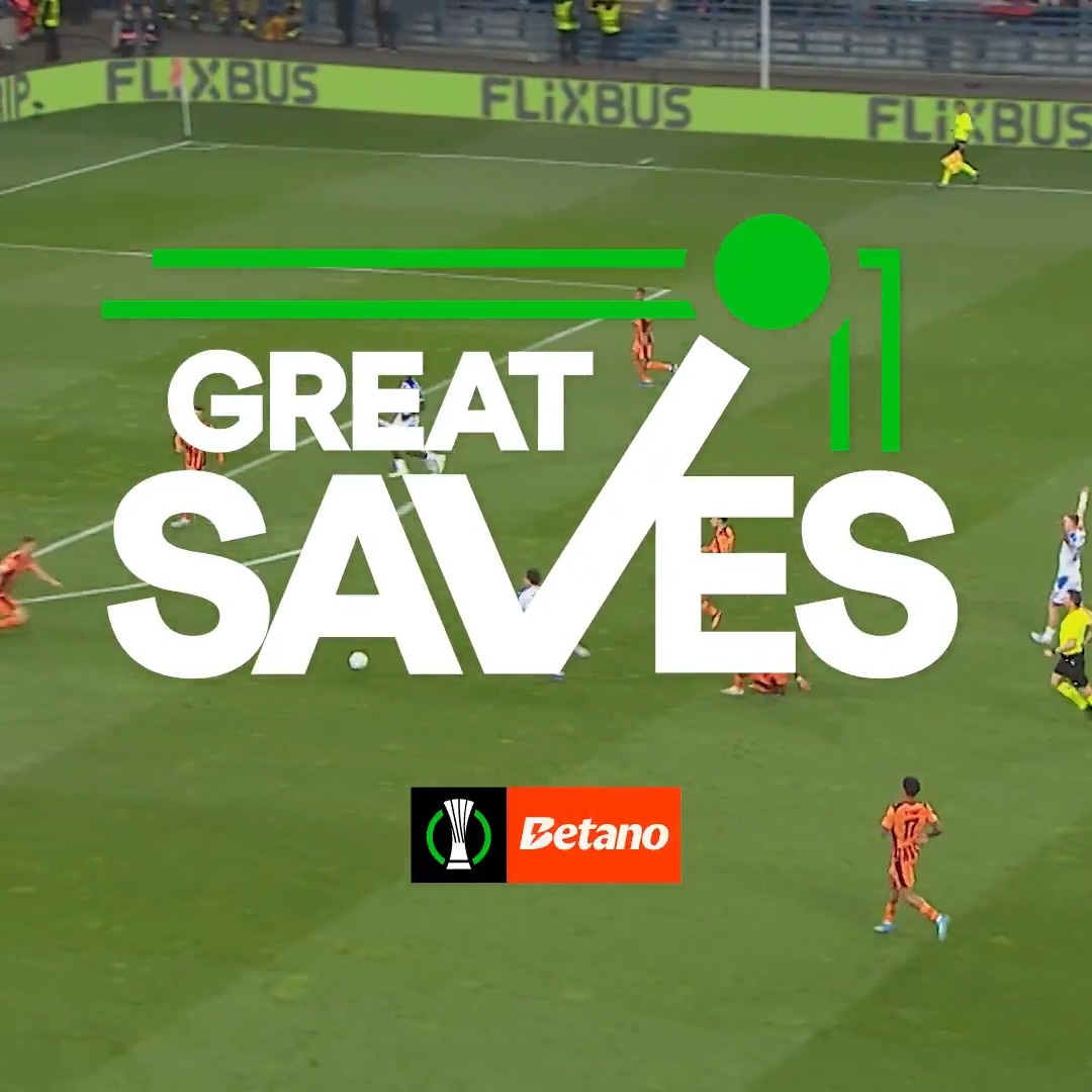 🧤 Jaw-dropping stops from Dmytro Riznyk and Mike Penders 😱 Who executed the best save? 🔥 #UECLsaves | Betano Portugal 🔞