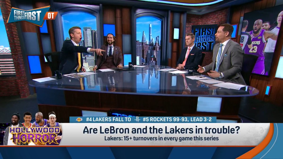 .Danny Parkins says of course the Lakers are in trouble 👀 “I think any time you get to Game 6, it’s possible that you could lose the series...Is it trending up or down for the Lakers? It’s going in the wrong direction.”