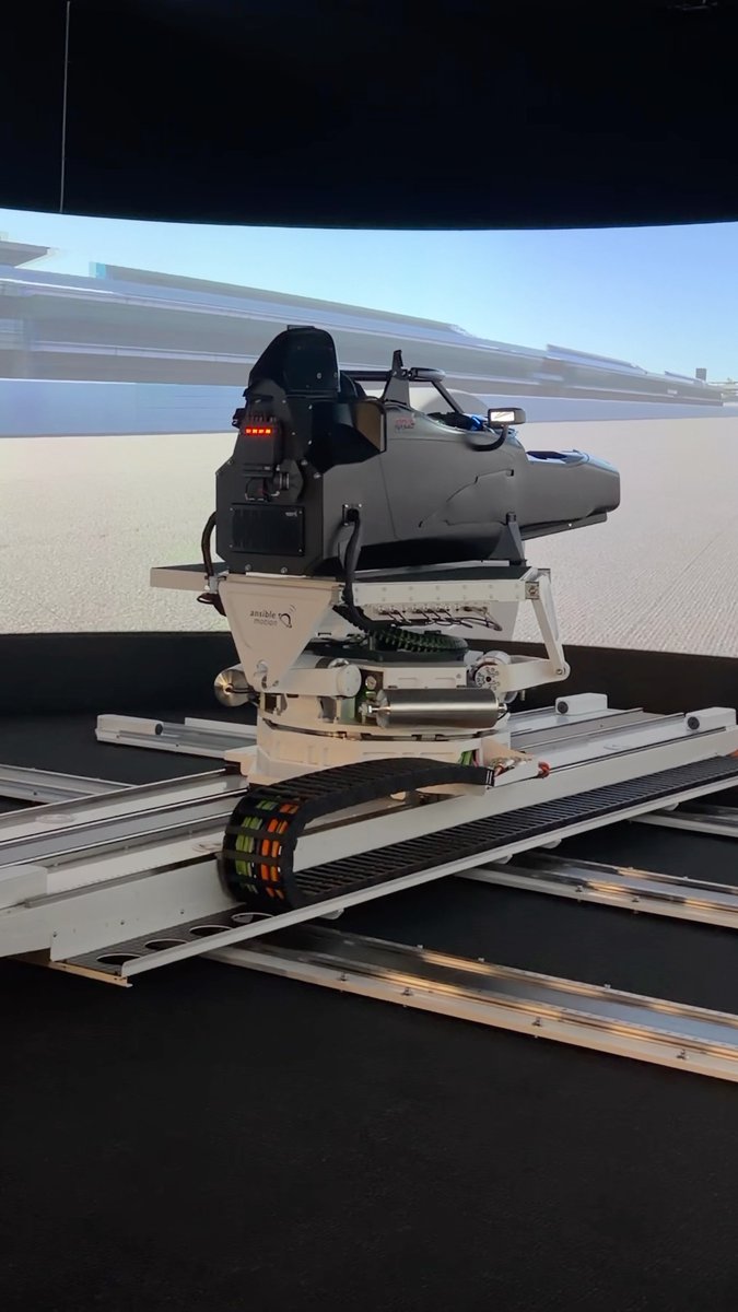 One full sim lap around the Indianapolis 500 oval 🏁👀