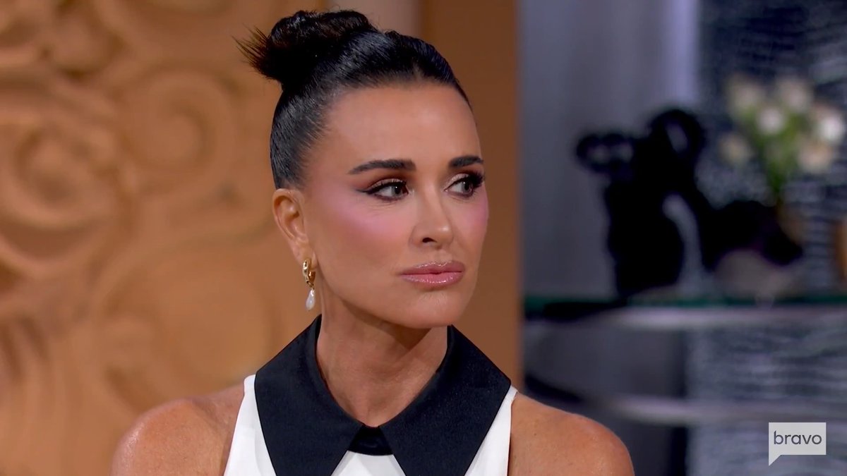 Kyle's seeing a new side to Mauricio on Real Housewives Of Beverly Hills.