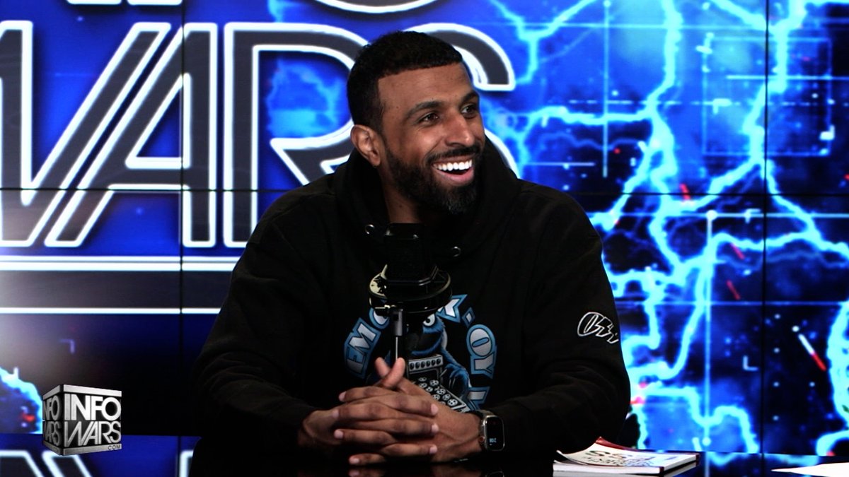 POWERFUL FULL INTERVIEW: Former DHS Special Agent & Podcast Host Myron Gaines Joins The Alex Jones Show In-Studio! Topics Discussed Include: •The Lies Of Feminism •Universities/Colleges Being Run As Businesses •Biggests Mistakes Of The 2nd Trump Admin •Iranian Resistance To Western Influence •CIA Creating Ganster Rap & Of Course- 'THE JEWS!' Do Not Miss This Wide-Ranging Discussion! Myron Gaines 🔴WATCH/SHARE THE LIVE X STREAM NOW: