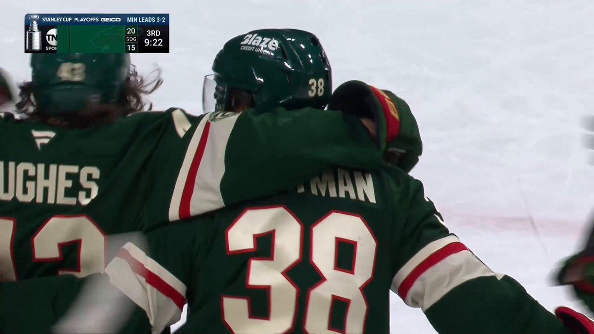 ANOTHER ONE FOR QUINN HUGHES! 🚨 #StanleyCup 🇺🇸: NHLonTNT 🇨🇦: Sportsnet & TVA Sports