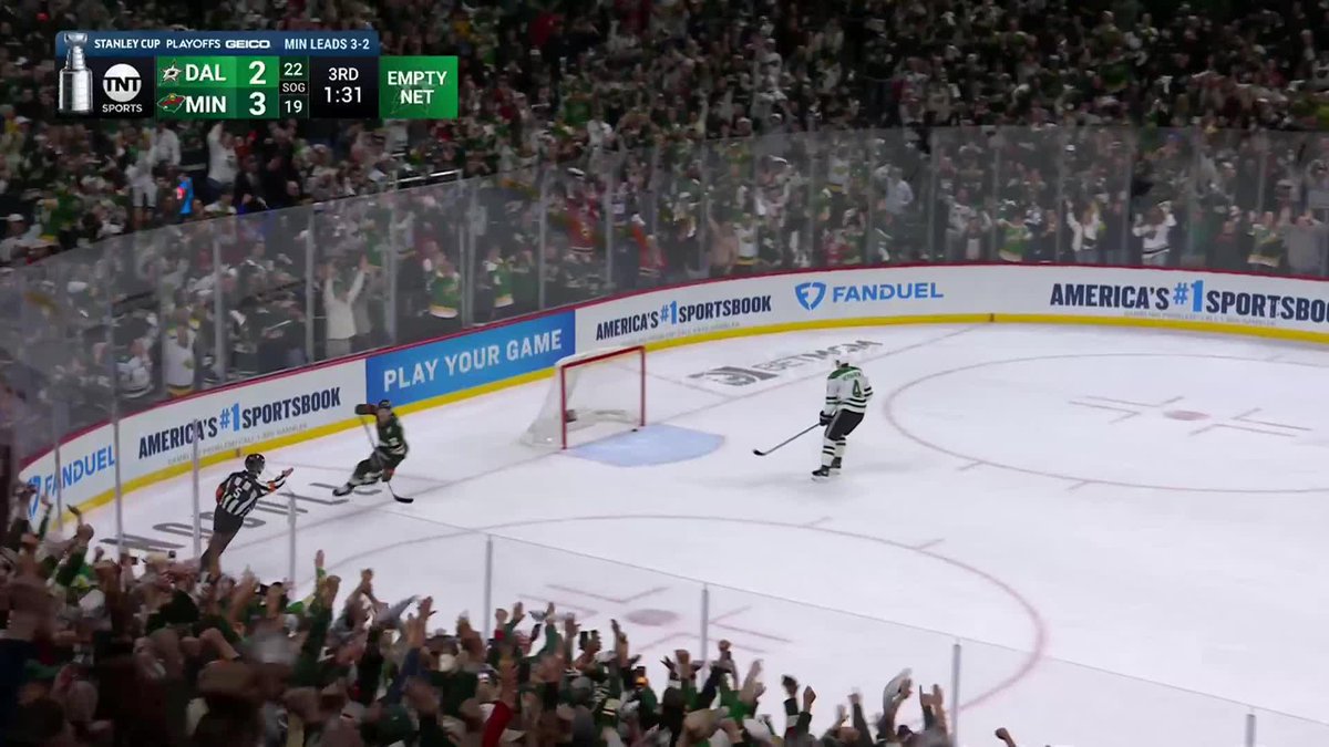 MATT BOLDY BURIES THE EMPTY NETTER... THE WILD ARE GOING TO WIN A PLAYOFF SERIES 😱 MINNESOTA IS SHAKING 🤯