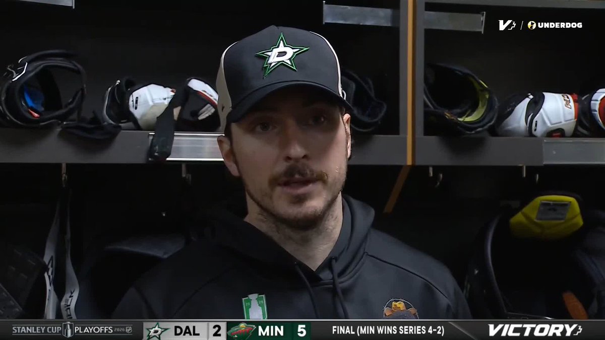 "I am so grateful to be a part of this team and know that we will be back, better than ever" Matt Duchene after tonight's loss to the Minnesota Wild ⬇️ Dallas Stars | #StanleyCup