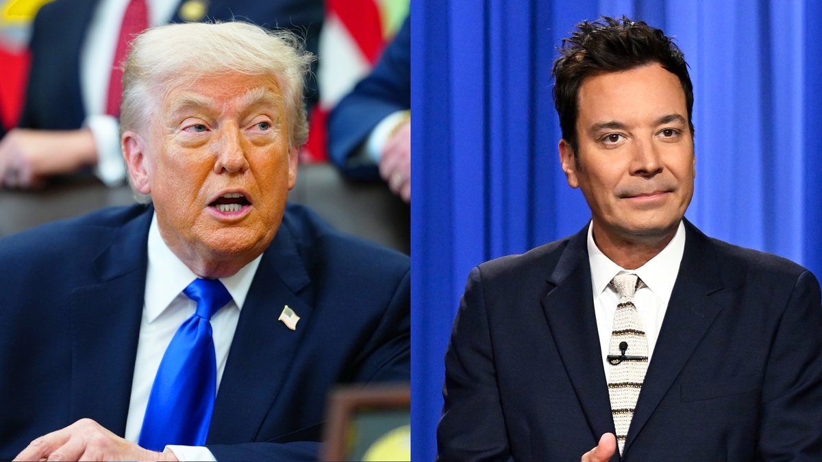 “Trump” interrupts Jimmy’s monologue to talk “telephonically.” #FallonTonight