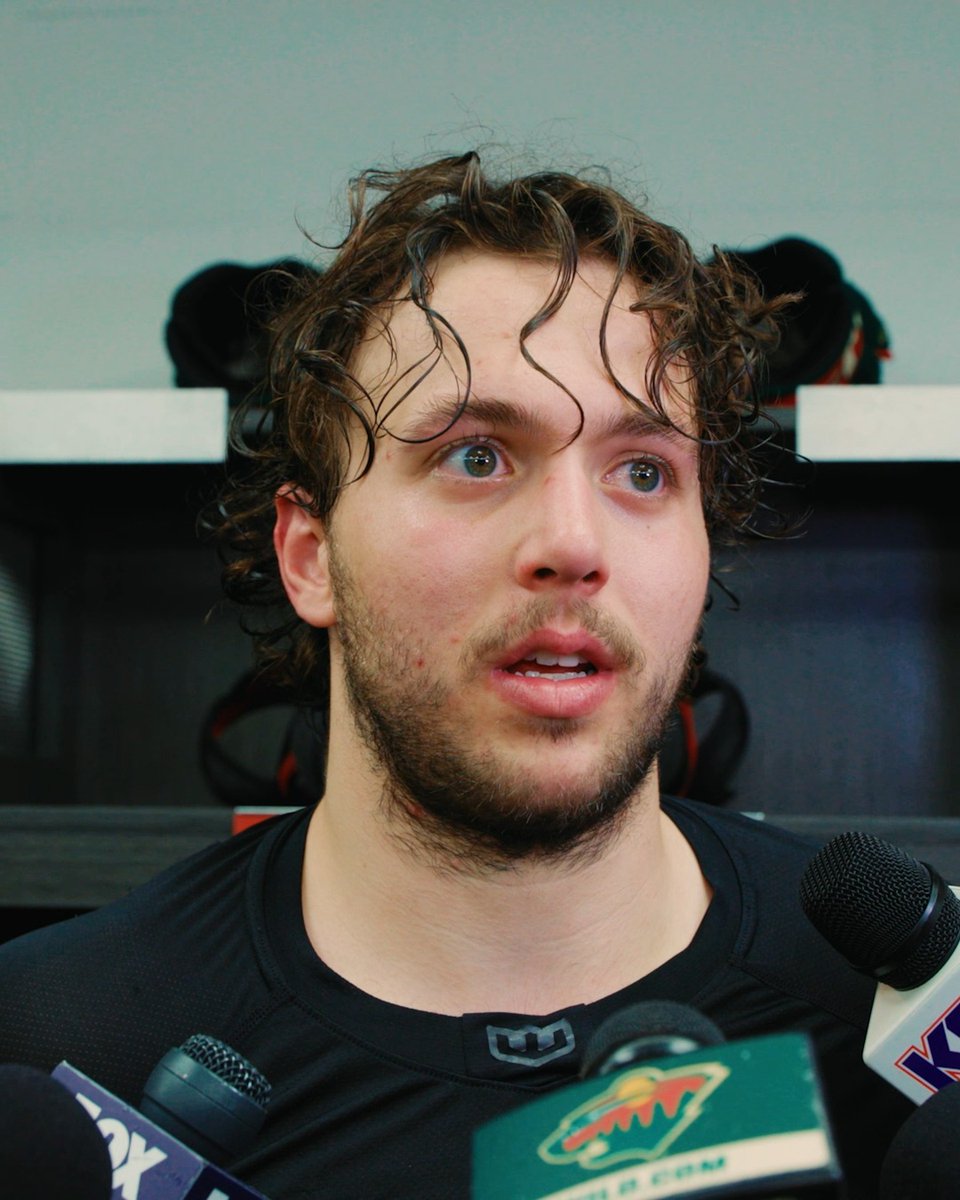Writing our own story Hear from Brock Faber and more about advancing to the second round in tonight's postgame media »