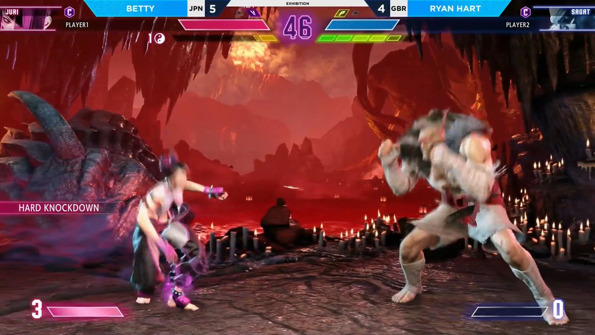 Another successful hunt. @xxbetty_ takes down Ryan Hart in the OG Hunt at #EvoJapan2026!
