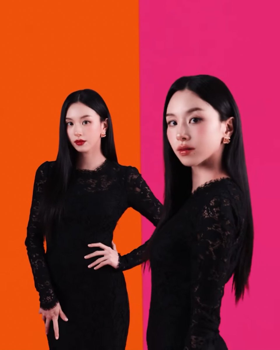 CHAEYOUNG stars in the new Dolce & Gabbana Beauty campaign.
