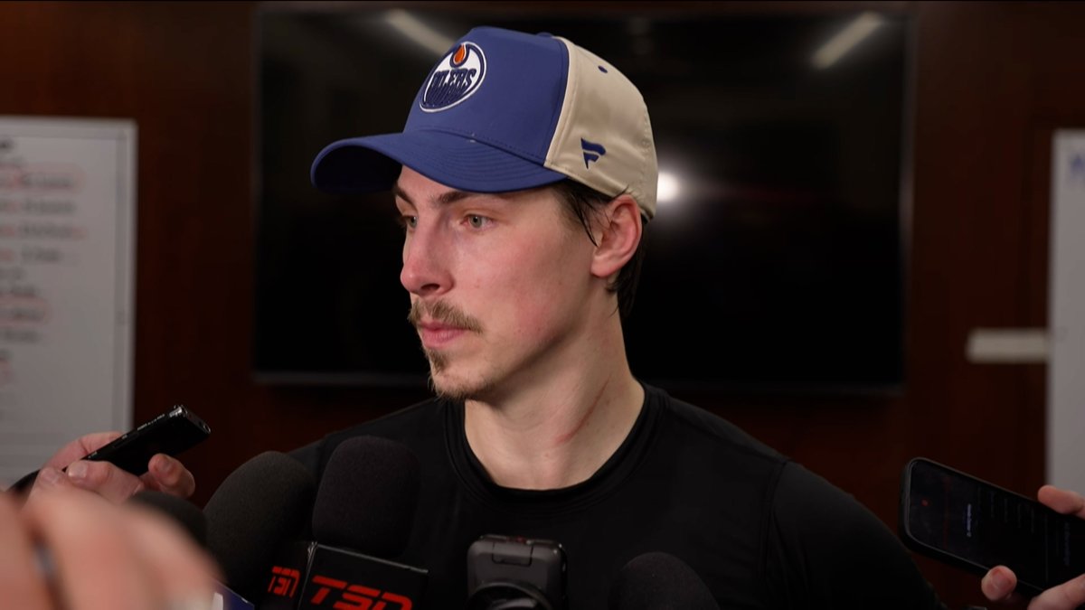 "Near the end of the year, it felt like it was coming along. I thought we did some good things, but obviously not enough. It's disappointing." Ryan Nugent-Hopkins on the #Oilers first-round defeat to the Ducks. Enterprise | #LetsGoOilers