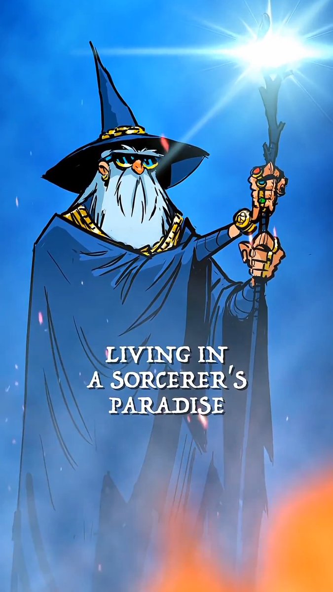 LIVING IN A SORCERER'S PARADISE