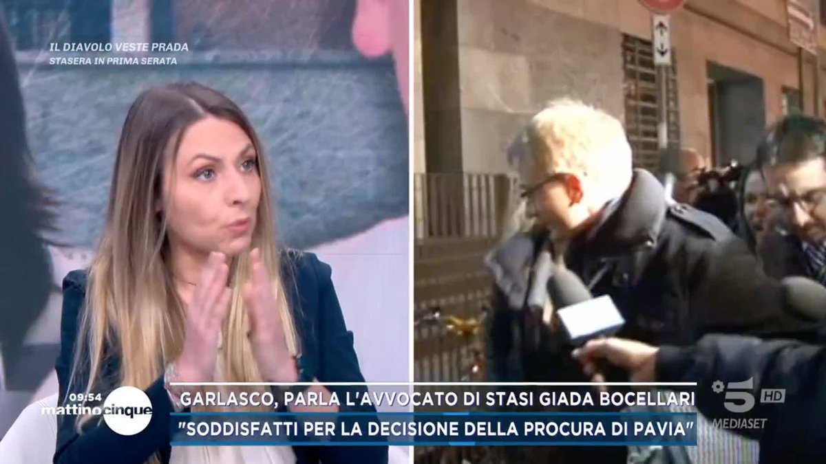 #Garlasco, l'avvocato Giada Bocellari: "Alberto Stasi meritava rispetto" #Mattino5 è in diretta su #Canale5 e in streaming su Mediaset Infinity