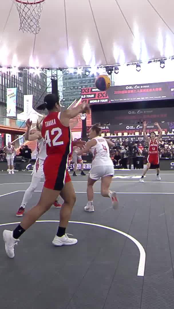 TELENGA COMES CLUTCH! 🥶 POLAND 🇵🇱 DEFEAT JAPAN 🇯🇵 AT THE BUZZER! 🚨🤯 #3x3WSChengdu #3x3WS