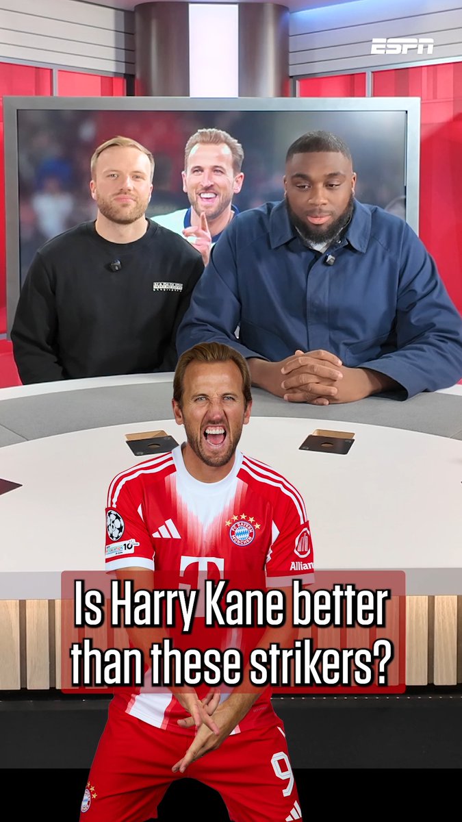 Is Harry Kane better than these strikers? 🎯