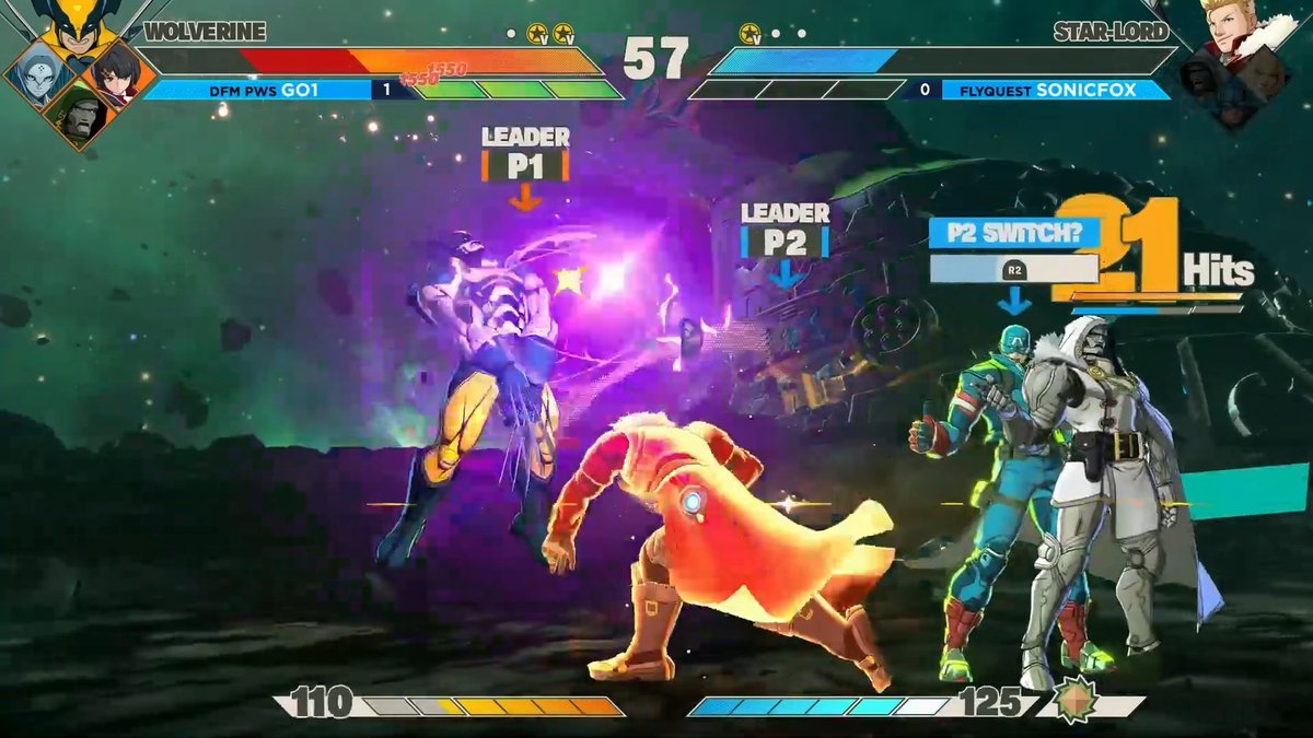 SonicFox and Go1 having a blast with Marvel Tōkon! (via Evo)