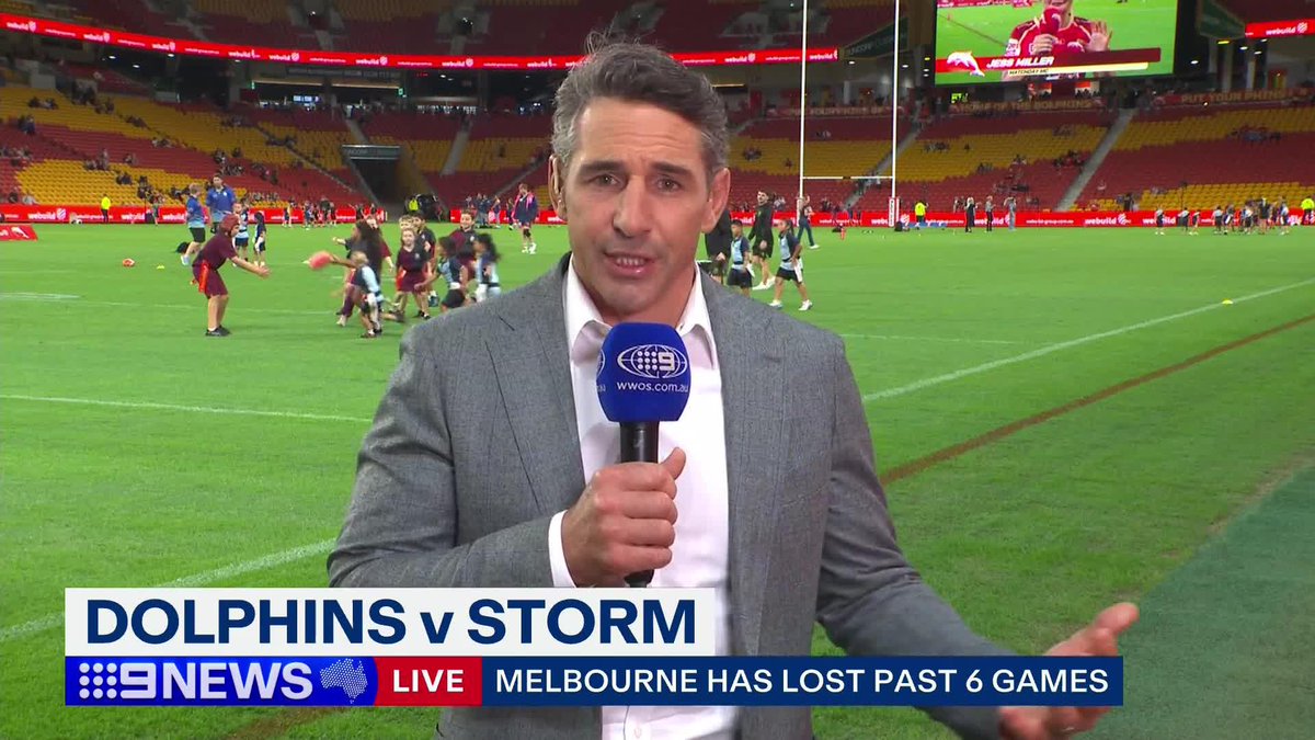 TJ: “If [Craig Bellamy] asked you for help at Storm, would you step up?” Billy Slater: "If Craig Bellamy ever asks me for a hand, he wouldn't have to ask twice.” #9News