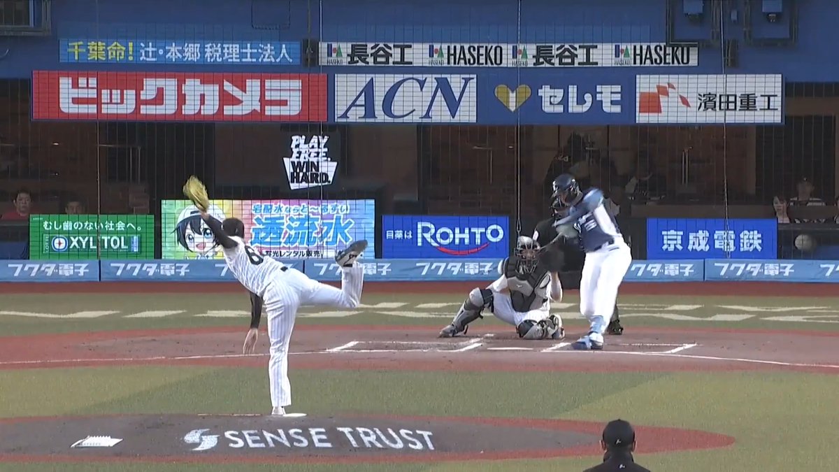 昇格即スタメン出場でいきなり魅せる！ 埼玉西武 ネビン 選手のタイムリー2ベースヒットで先制に成功！🔥🔥 👇ライブ配信はこちら