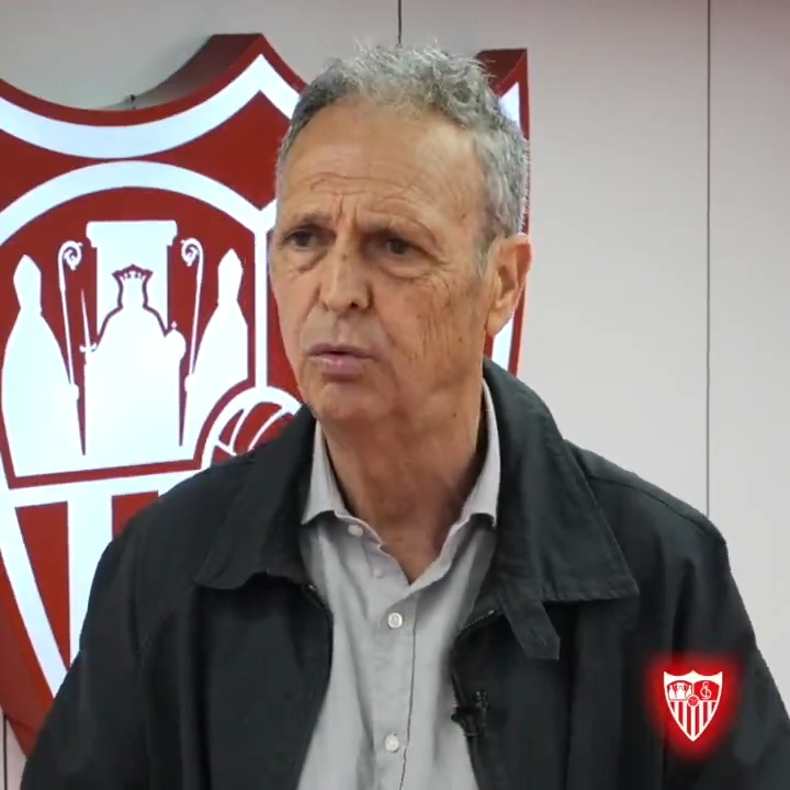 🔊 Joaquín Caparrós ❤️ #SevillaRealSociedad #WeareSevilla
