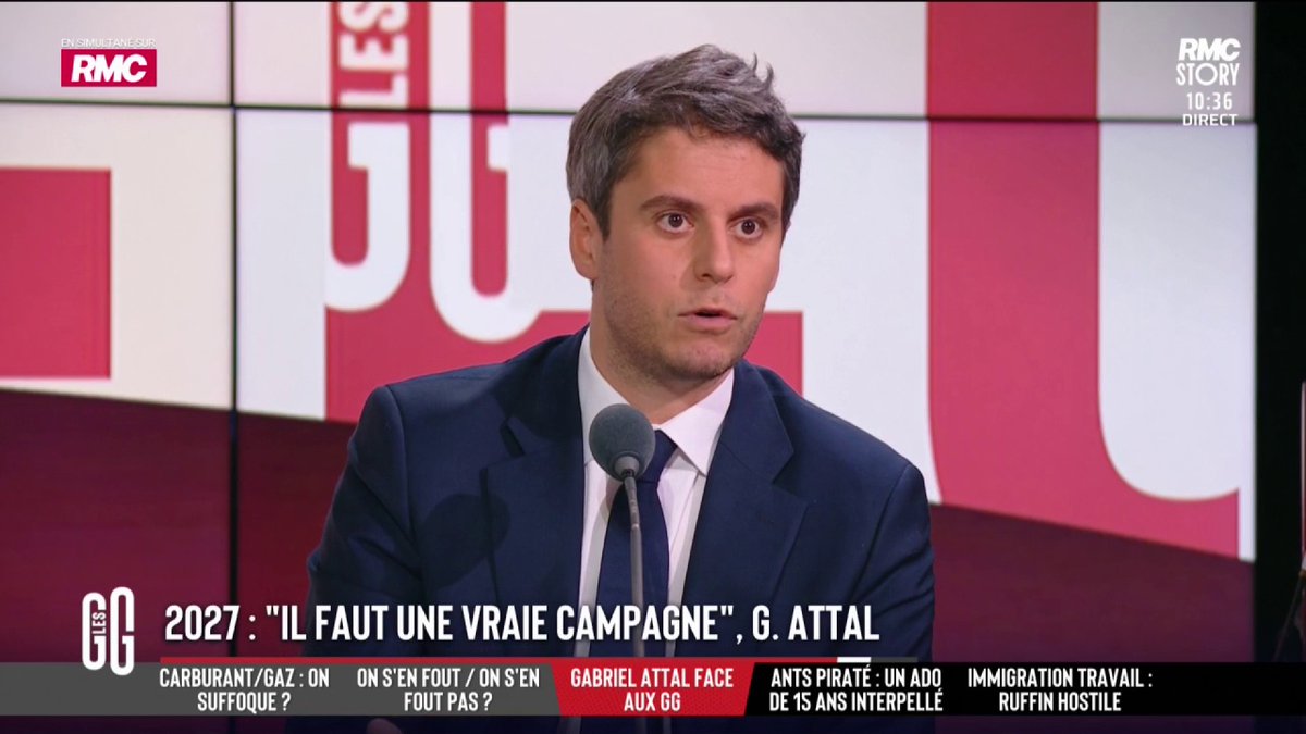 🎙️ Alain Marschall : "Le deuxième quinquennat d'Emmanuel Macron est-il raté ?" 🎙️ Gabriel Attal :"Depuis la dissolution, en tout cas, il ne se passe plus rien". #GGRMC