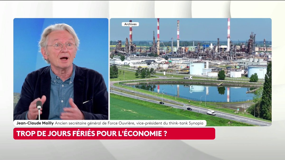 🔴🗣 Bénéfices de TotalÉnergies : "Ce ne sont pas eux qui sont à l'origine de la guerre", défend Jean-Claude Mailly, ancien secrétaire général de Force Ouvrière, alors que TotalÉnergies annonce des profits records de près de 6 milliards d'euros au premier trimestre. #canal16