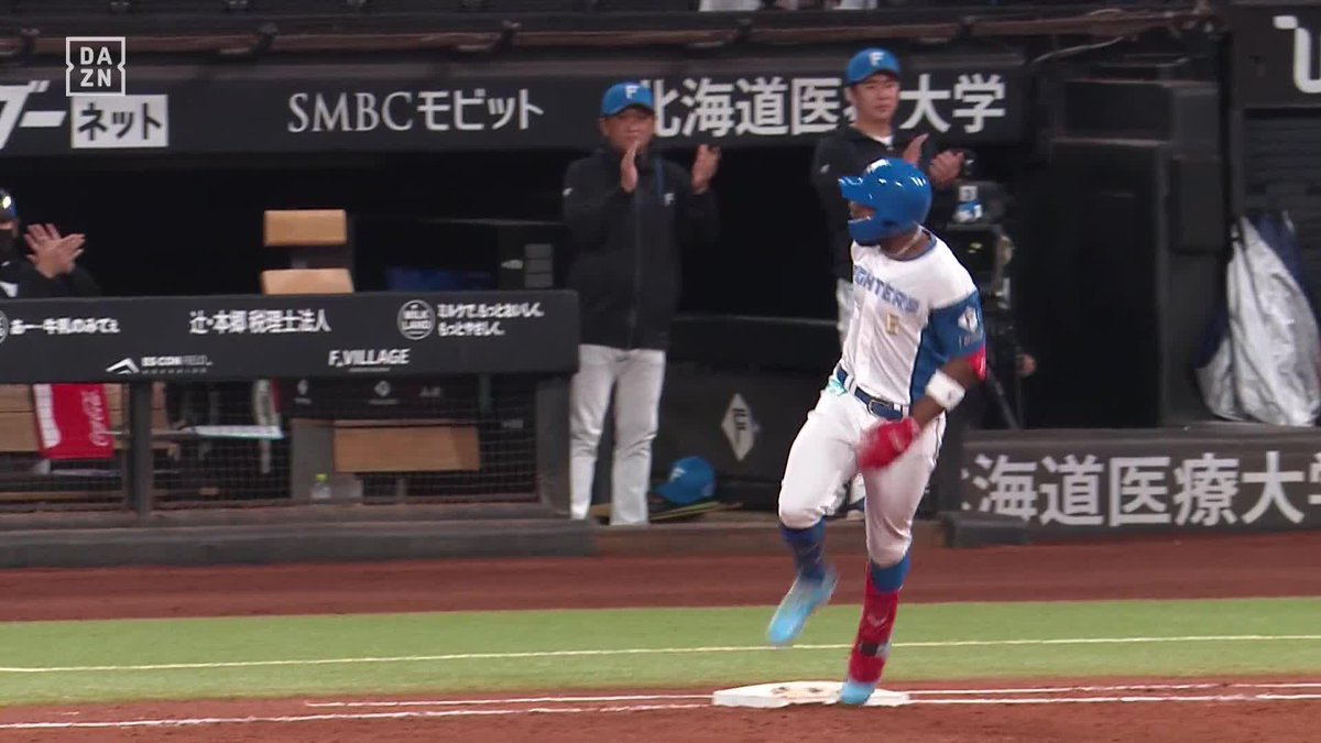 新庄采配がズバリ 左キラー・カストロが逆転ホームラン🚀 なんと6安打中4本が本塁打 ⚾️日本ハム×オリックス #lovefighters #だったらDAZN